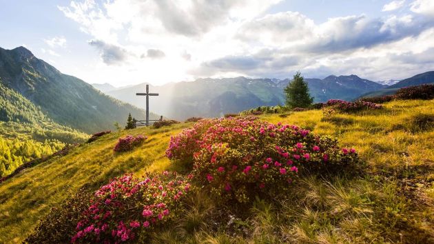 Gipfelkreuz im Gsiesertal
