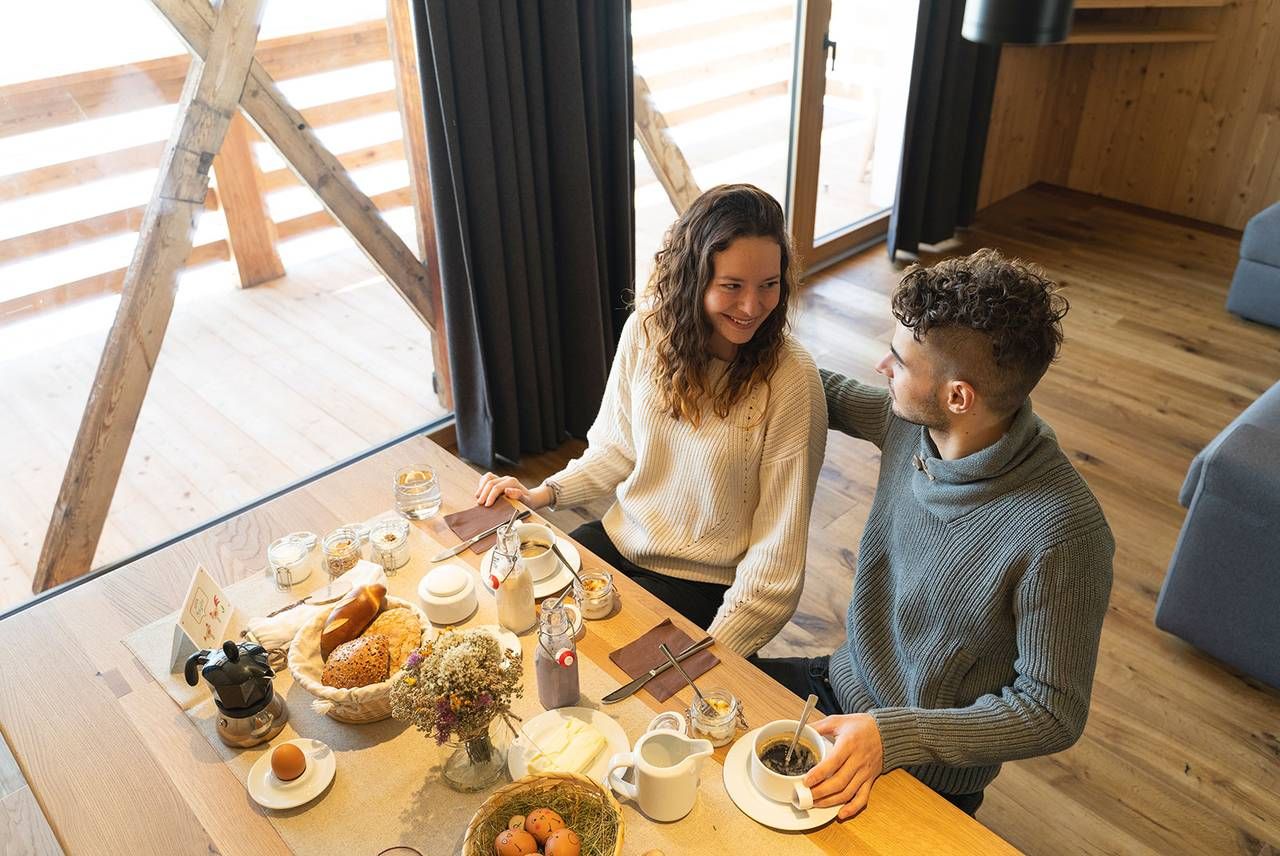 Frühstükskorb Urlaub au dem Bauernhof