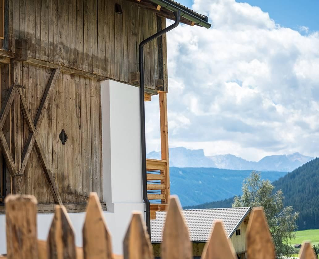 Preindlerhof Aussenansicht Sommer Aussicht