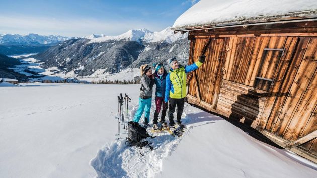 Schneeschuhwanderung in Südtirol