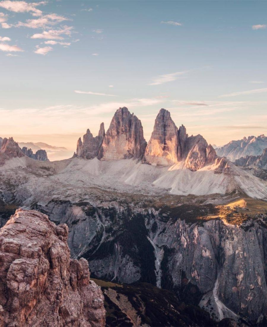 Die 3 Zinnen Dolomiten UNESCO Welterbe