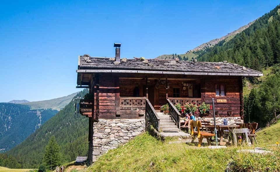 Versell Alm Randl Hütte Gsiesertal