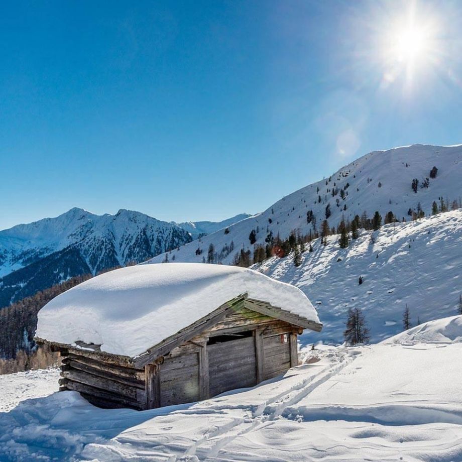 Neve fresca in Val Casies